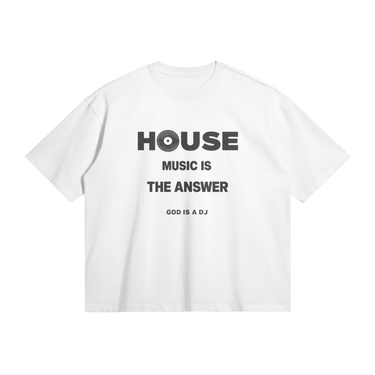 T-shirt House Music - front print
