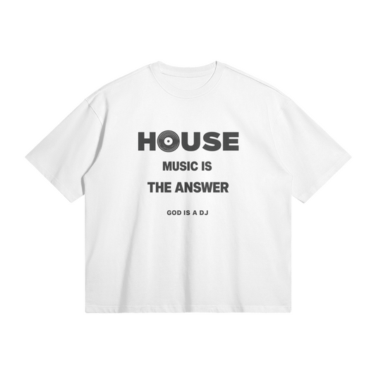 T-shirt House Music - front print